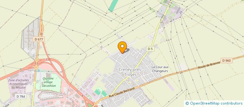 localisation de l'entreprise SCI DE L'ADMEE à SAINTE-MAURE