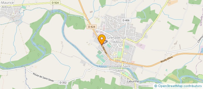localisation de l'entreprise SCI DE L ADOUR à GRENADE-SUR-L'ADOUR