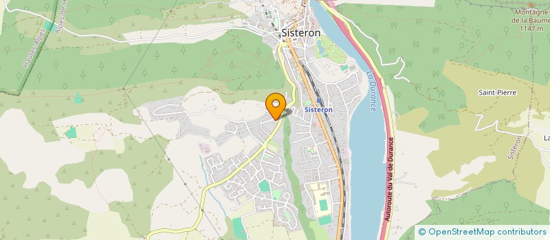 localisation de l'entreprise SCI DE L ADRECH  SISTERON