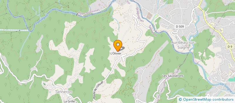 localisation de l'entreprise SCI DE L'ADRECH  TANNERON