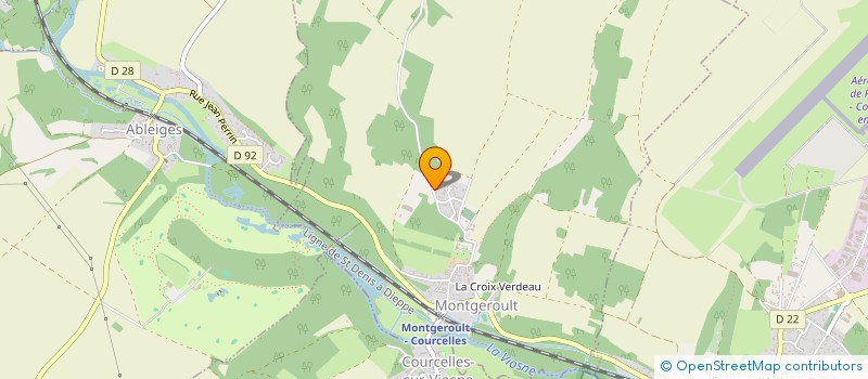 localisation de l'entreprise SCI DE L'AERONAUTIQUE DU VAL D'OISE à BOISSY L'AILLERIE