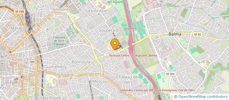 localisation de l'entreprise SCI DE L AEROSTATION à TOULOUSE