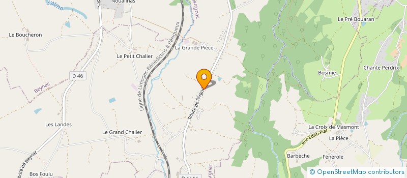 localisation de l'entreprise SCI DE L'AIGUILLE à BURGNAC