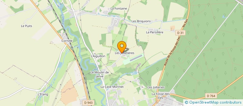 localisation de l'entreprise SCI DE L'AIGUILLON  LOCHES