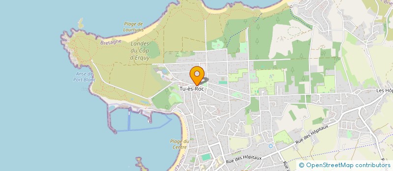 localisation de l'entreprise SCI DE L AILETTE  ERQUY