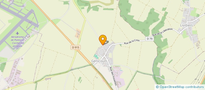 localisation de l'entreprise SCI DE L' AILLERIE  BOISSY-L AILLERIE