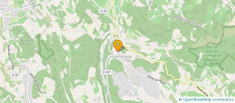 localisation de l'entreprise SCI DE L'AIRE  VENASQUE