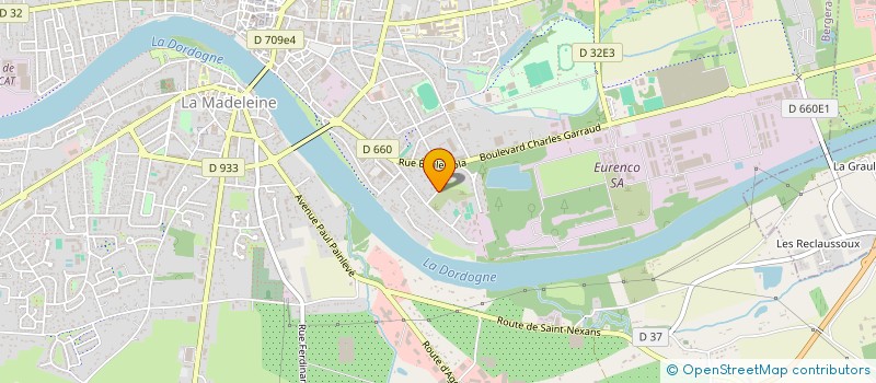 localisation de l'entreprise SCI DE L ALBA à BERGERAC