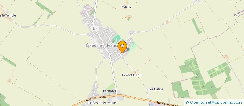 localisation de l'entreprise SCI DE L'ALBATROS  LE BARDON