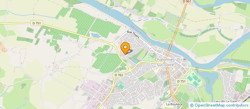 localisation de l'entreprise SCI DE L'ALBIZIA à ANGERS