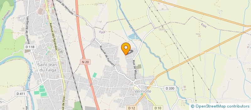 localisation de l'entreprise SCI DE L'ALHAMBRA à VERNIOLLE