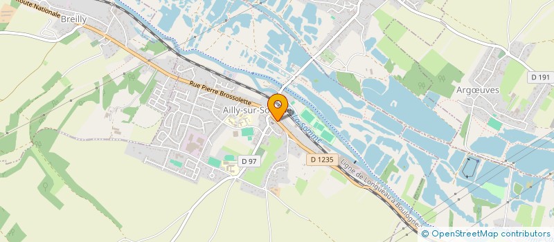 localisation de l'entreprise SCI DE L'ALISIER à AILLY-SUR-SOMME
