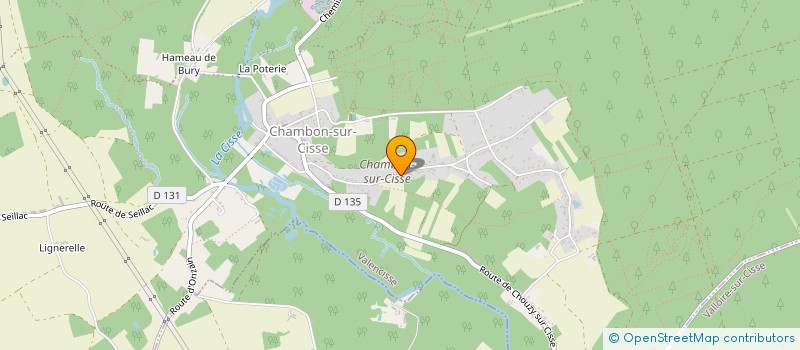 localisation de l'entreprise SCI DE L ALLEE DES CERFS  VALENCISSE