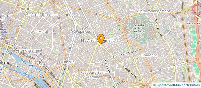 localisation de l'entreprise SCI DE L'ALLEE ROYALE 2025  PARIS