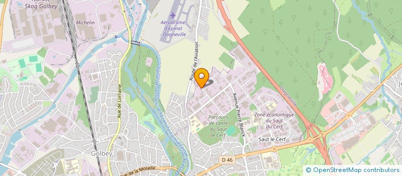 localisation de l'entreprise SCI DE L'ALLOUETTE à EPINAL