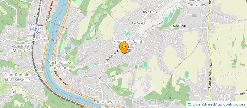 localisation de l'entreprise SCI DE L ALMA  FONTAINES-SAINT-MARTIN