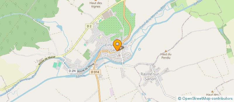 localisation de l'entreprise SCI DE L ALPHA  LANEUVEVILLE-AUX-BOIS