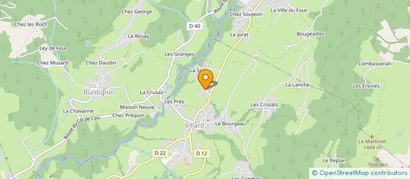 localisation de l'entreprise SCI DE L'AMANDIER  BURDIGNIN