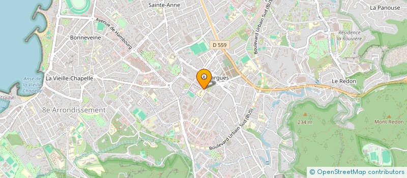 localisation de l'entreprise SCI DE L'AMAZONE à MARSEILLE