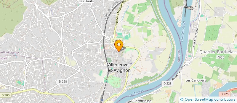 localisation de l'entreprise SCI DE L'AMELIER  VILLENEUVE-LES-AVIGNON