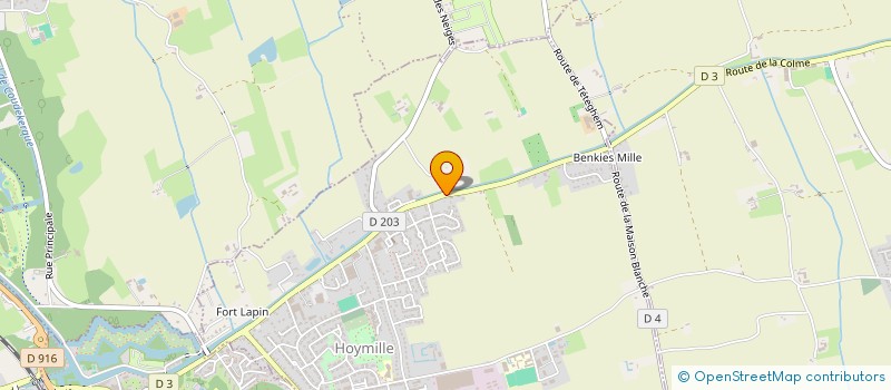 localisation de l'entreprise SCI DE L'ANATOLIE  HOYMILLE