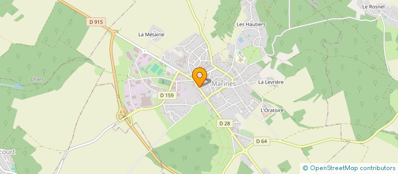 localisation de l'entreprise SCI DE L'ANCIEN ABREUVOIR  MARINES