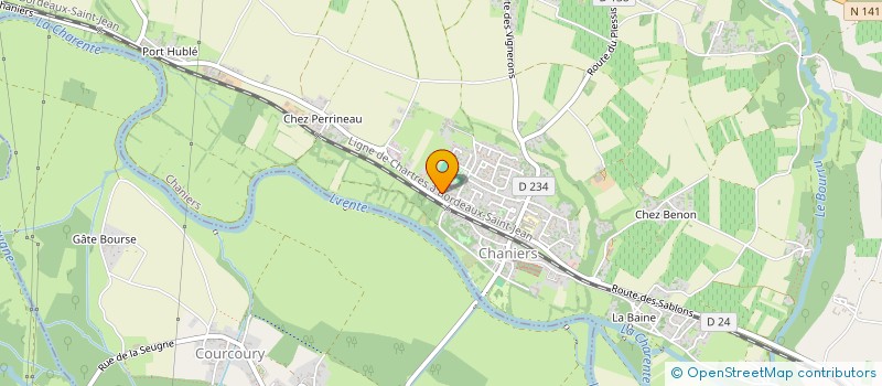 localisation de l'entreprise SCI DE L ANCIEN ARSENAL  MAINXE-GONDEVILLE