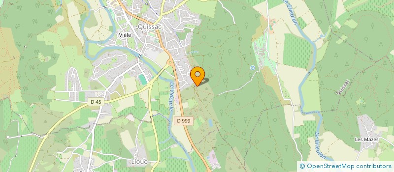 localisation de l'entreprise SCI DE L'ANCIEN GARAGE  QUISSAC