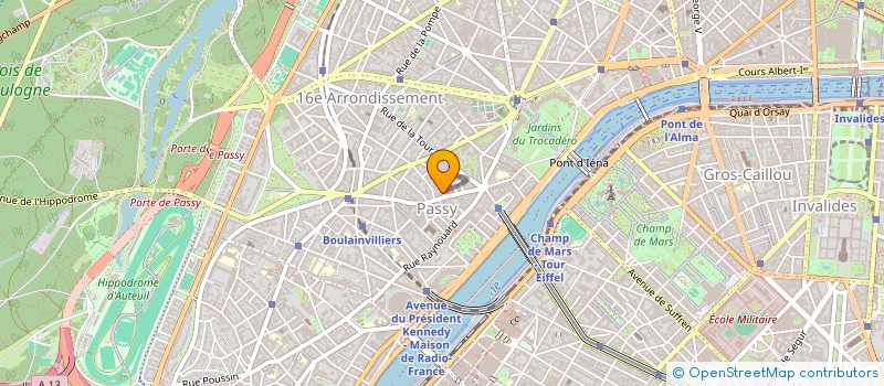 localisation de l'entreprise SCI DE L'ANCIEN MOULIN DE SAINT JUST  PARIS