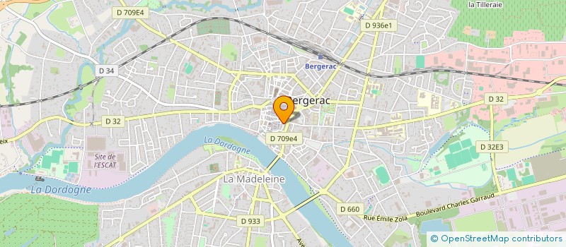 localisation de l'entreprise SCI DE L'ANCIEN PONT à BERGERAC