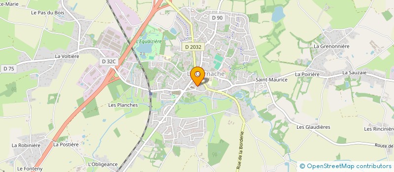 localisation de l'entreprise SCI DE L'ANCIEN PRESBYTERE à LA GARNACHE