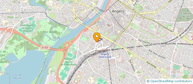 localisation de l'entreprise SCI DE L'ANCIEN PRESBYTERE DE MARCE à ANGERS