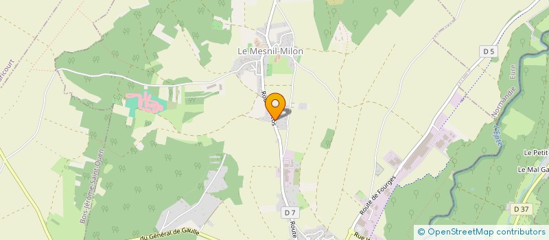 localisation de l'entreprise SCI DE L'ANCIENNE AUBERGE  GASNY