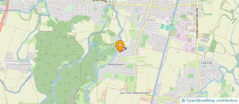localisation de l'entreprise SCI DE L'ANCIENNE BRASSERIE  ESCHAU