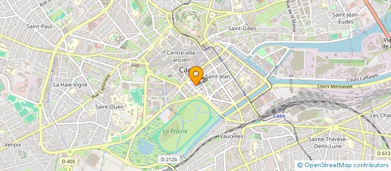 localisation de l'entreprise SCI DE L'ANCIENNE COMEDIE à CAEN
