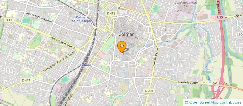 localisation de l'entreprise SCI DE L'ANCIENNE DROGUERIE  COLMAR