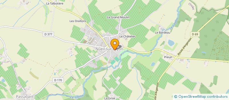 localisation de l'entreprise SCI DE L'ANCIENNE ECOLE à LYS-HAUT-LAYON