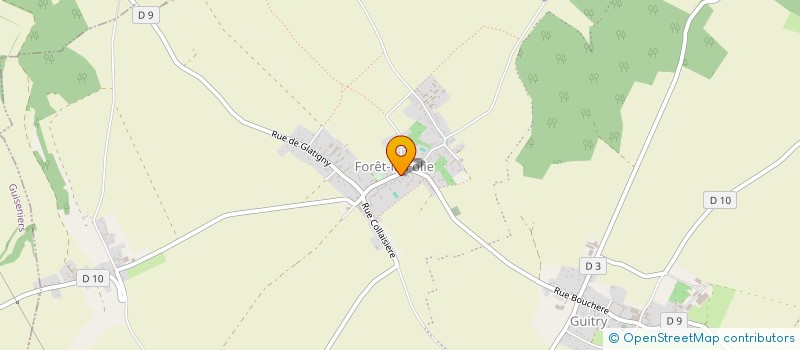 localisation de l'entreprise SCI DE L ANCIENNE HALLE  VEXIN-SUR-EPTE