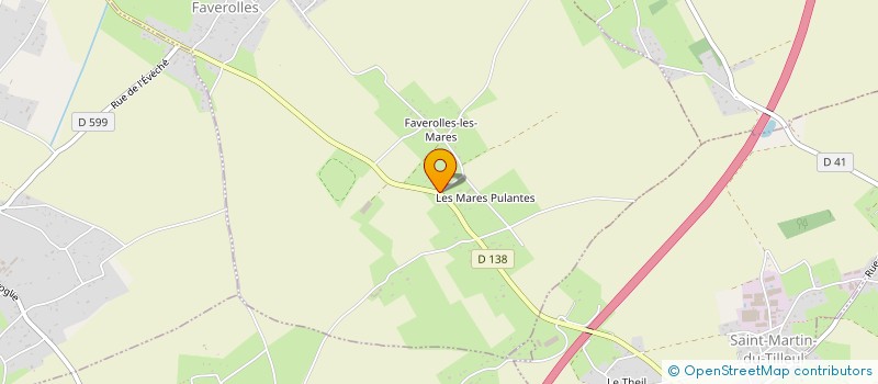 localisation de l'entreprise SCI DE L ANCIENNE MAIRIE  BOURNAINVILLE-FAVEROLLES