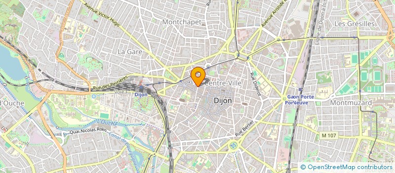 localisation de l'entreprise SCI DE L'ANCIENNE POSTE à DIJON