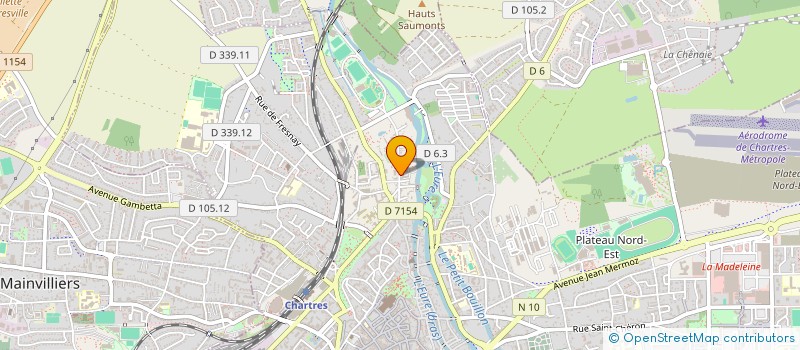 localisation de l'entreprise SCI DE L'ANCIENNE POSTE à CHARTRES