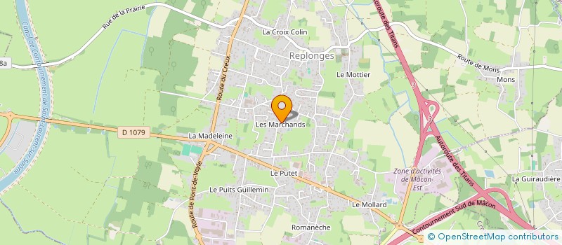 localisation de l'entreprise SCI DE L'ANCIENNE SCIERIE à REPLONGES