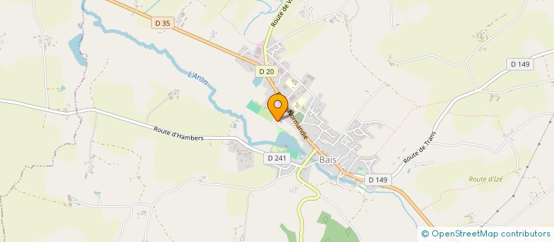 localisation de l'entreprise SCI DE L ANCRAGE  BAIS