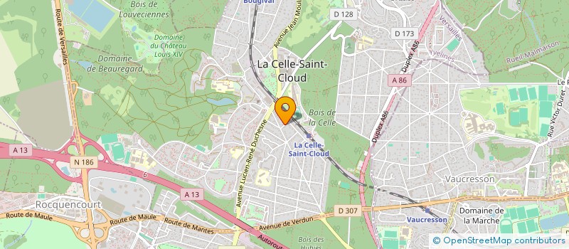 localisation de l'entreprise SCI DE L ANCRE  LA CELLE-SAINT-CLOUD