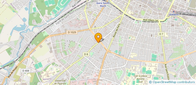localisation de l'entreprise SCI DE L 'ANGE à AMIENS