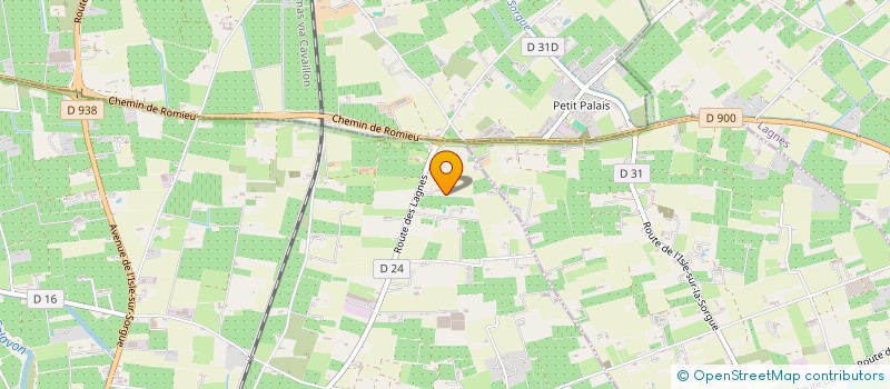 localisation de l'entreprise SCI DE L'ANGE  CAVAILLON