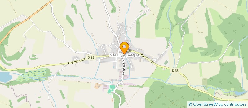 localisation de l'entreprise SCI DE L'ANGE à NEUILLY-L'EVEQUE