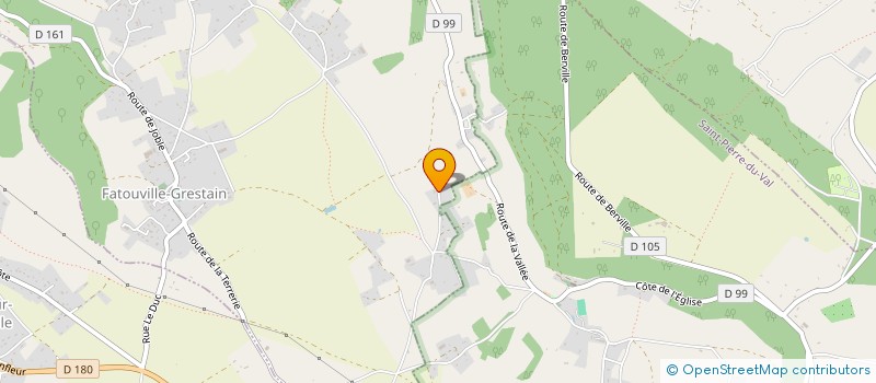 localisation de l'entreprise SCI DE L ANGEROIS  FATOUVILLE-GRESTAIN