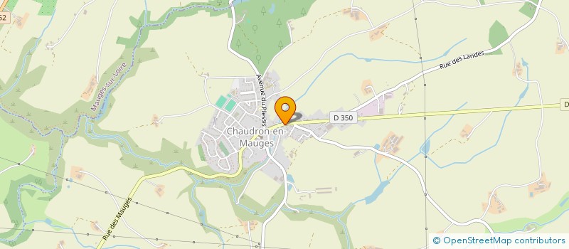 localisation de l'entreprise SCI DE L ANJOU  MAUGES-SUR-LOIRE