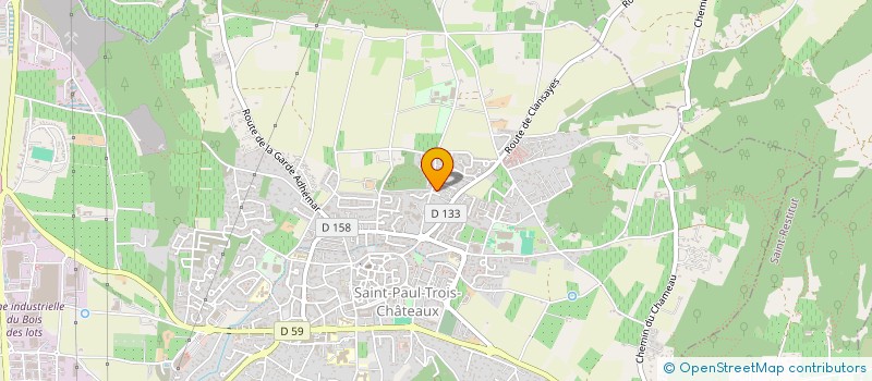 localisation de l'entreprise SCI DE L'ANNEAU  SAINT-PAUL-TROIS-CHATEAUX